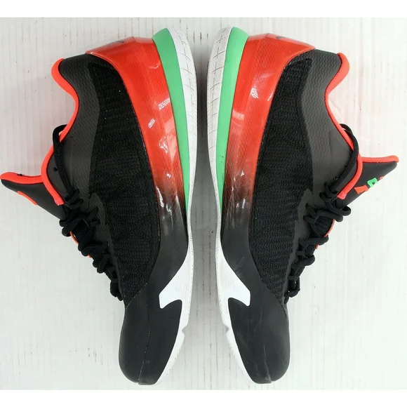NIKE Jordan Men's CP3.VIII Basketball Shoe Black/Green/orange 684855-035 size 13 - Picture 7 of 11